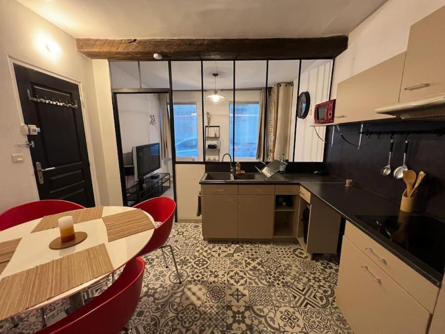 « La Coquille Ancree » Dieppe Exterior foto